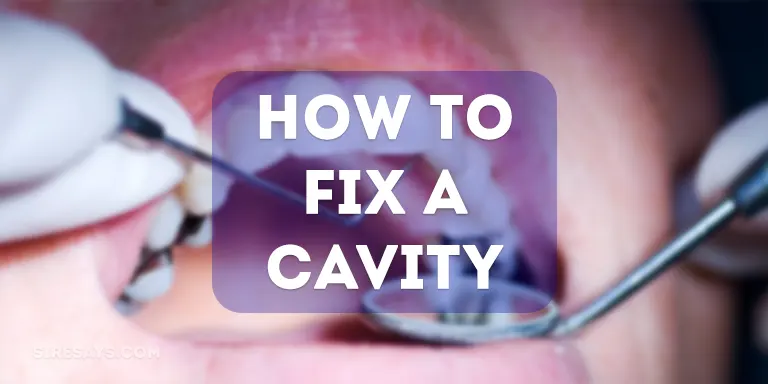 how to fix a cavity