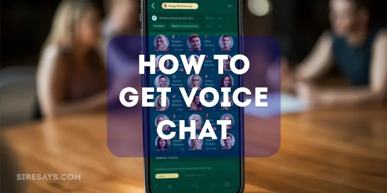 how to get voice chat